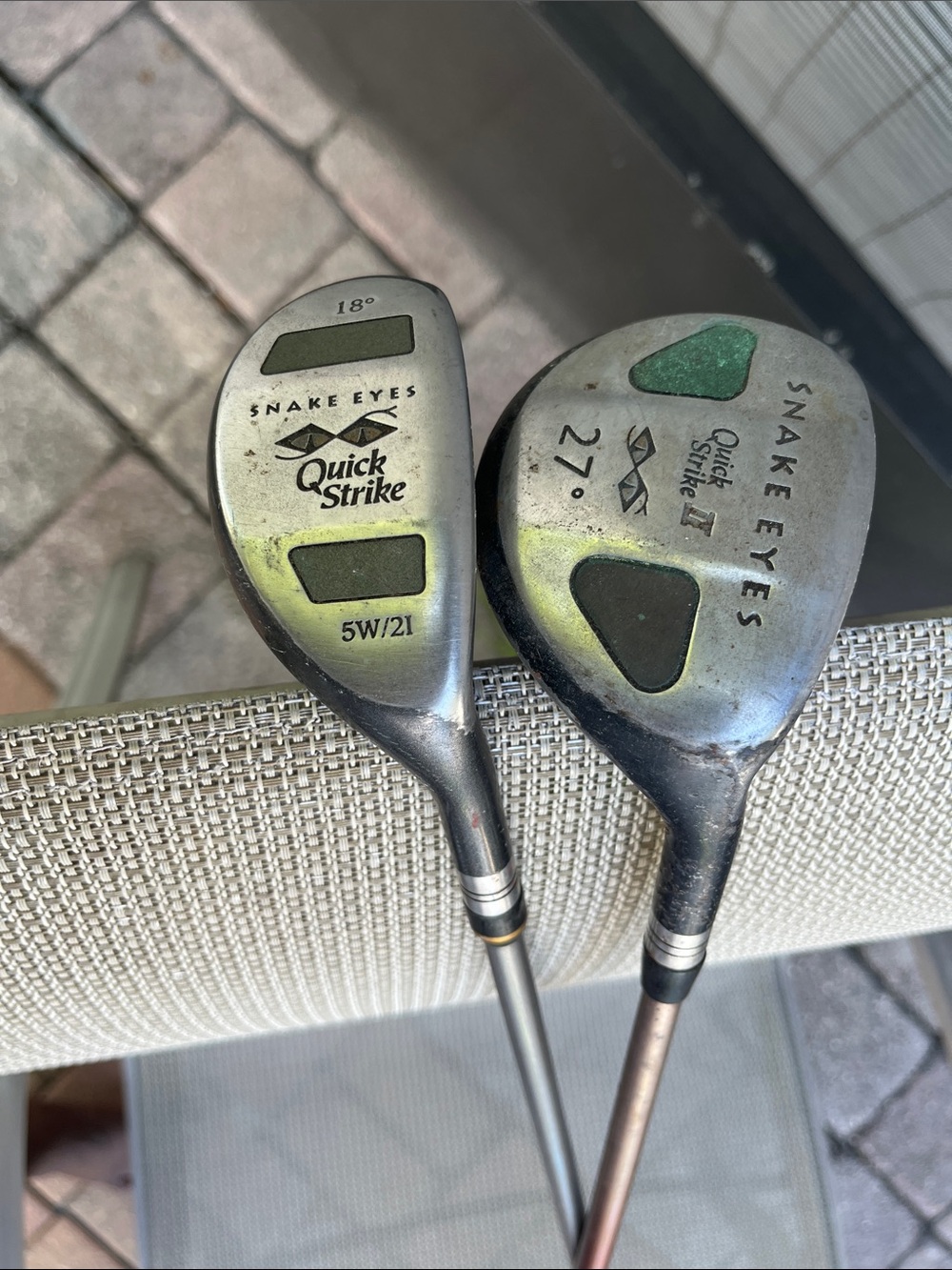Quick Strike Men’s Golf Hybrids - Black/Green